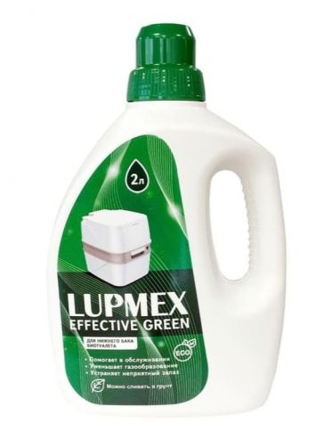 Жидкость для биотуалета LUPMEX Effective Green 2л