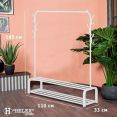 Напольная вешалка для одежды Helex Home W-20, белая