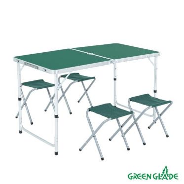 Набор мебели для пикника Green Glade M790-3 (зелёный)