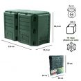 Компостер Prosperplast IKSM800Z-G851