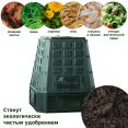 Компостер Prosperplast Evogreen IKEV630Z-G851