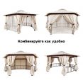 Тент шатер садовый Green Glade 1150 2,5х2,5х2,5м полиэстер