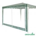 Стенка для садового тента Green Glade 1,95х2,95м полиэстер с москитной сеткой зеленая Артикул: 4130