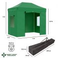 Шатер Helex 4321 S6.4, 3x2м зеленый