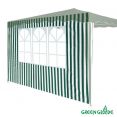 Стенка для садового тента Green Glade 1,95х2,95м полиэстер с окном зеленая Артикул: 4110