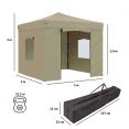 Тент шатер садовый Green Glade 3101 3х3м полиэстер Артикул: 3101