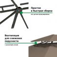 Тент шатер садовый Green Glade 1151 3х6м полиэстер (2 коробки)